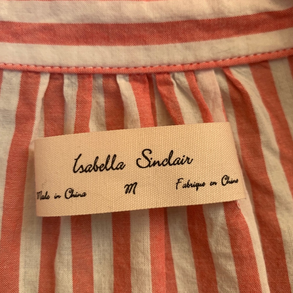 ANTHRO Isabella Sinclair Wellesley Button Down - Picture 6 of 7